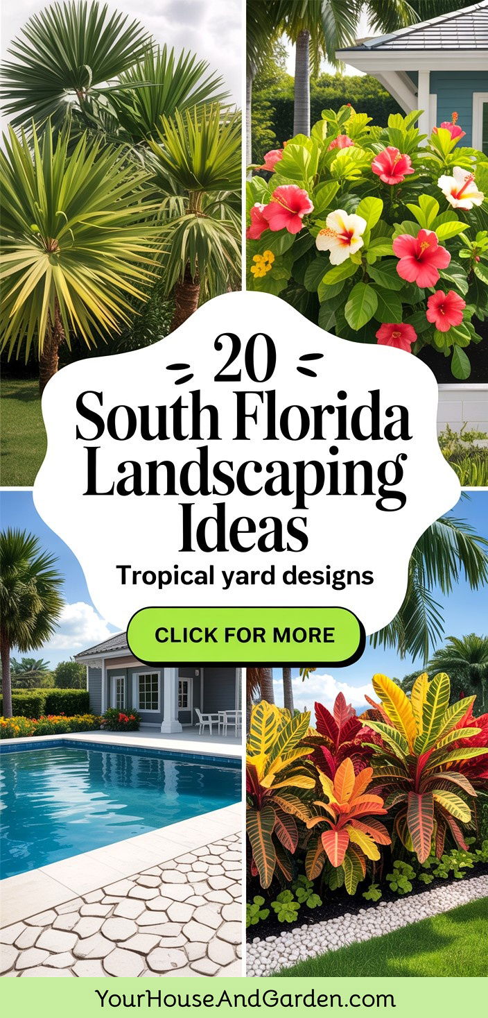 20 South Florida Landscaping Ideas Tropical Yard Designs