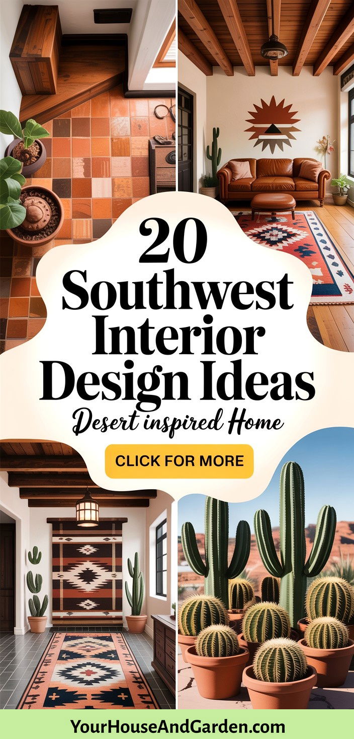 20 Southwest Interior Design Ideas for Your Home Decor - 20 Southwest Interior Design Ideas for Your Home Decor