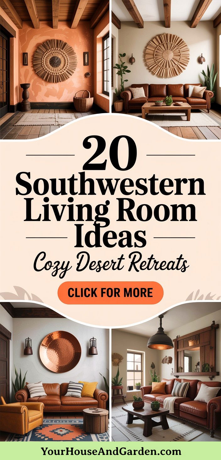 20 Southwestern Living Room Ideas Cozy Desert Retreats