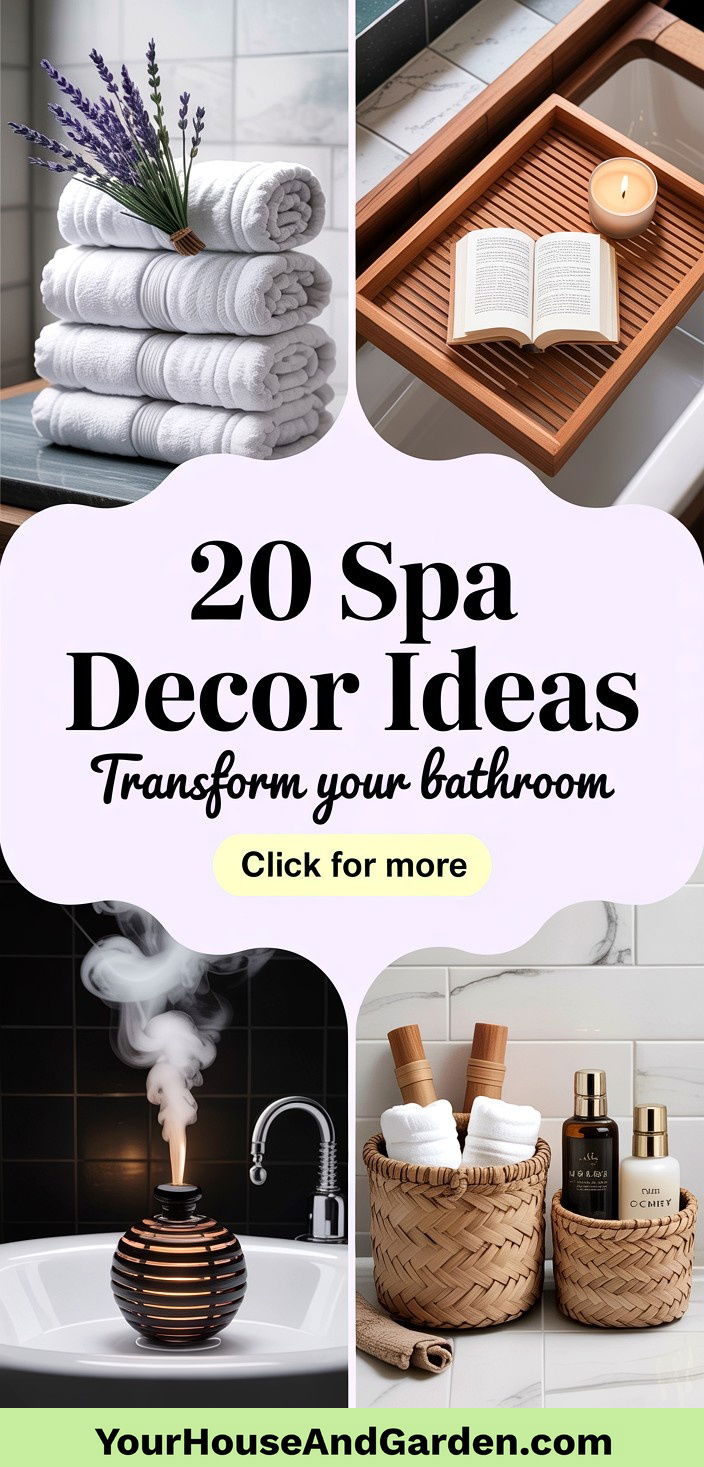 20 Spa Decor Ideas Transform Your Bathroom into Serenity