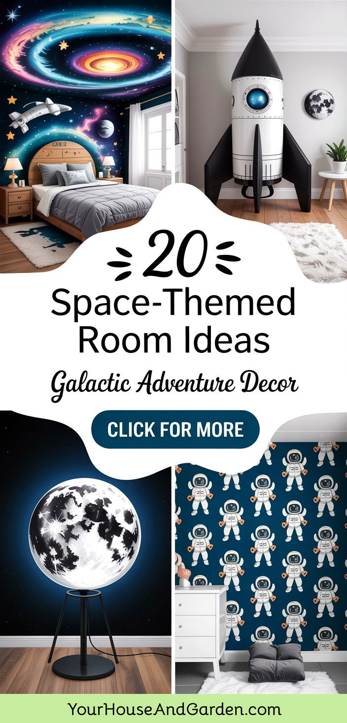 20 Space-themed Room Ideas for Galactic Adventure Decor - 20 Space-themed Room Ideas for Galactic Adventure Decor