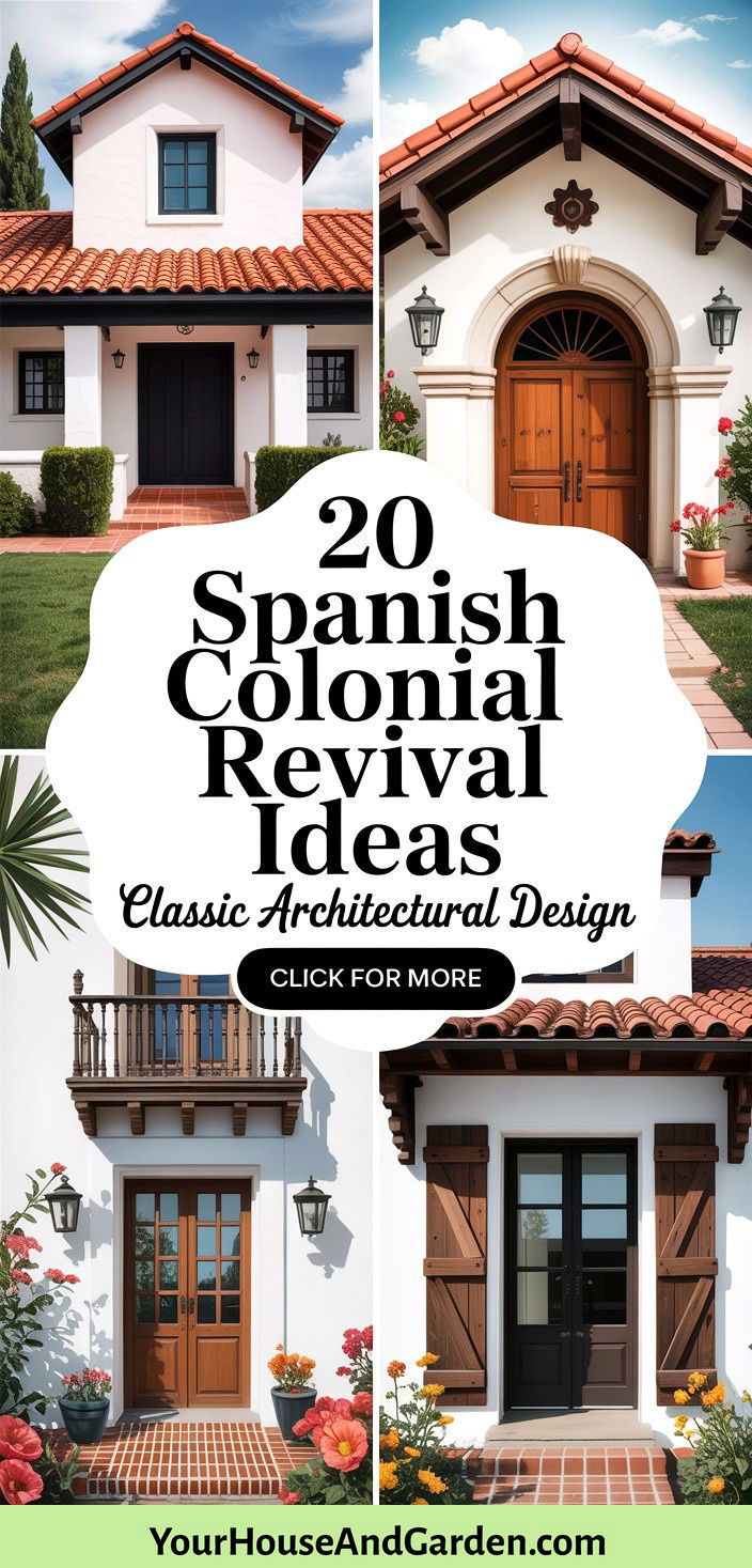 20 Spanish Colonial Revival Architecture Design Inspirations - 20 Spanish Colonial Revival Architecture Design Inspirations