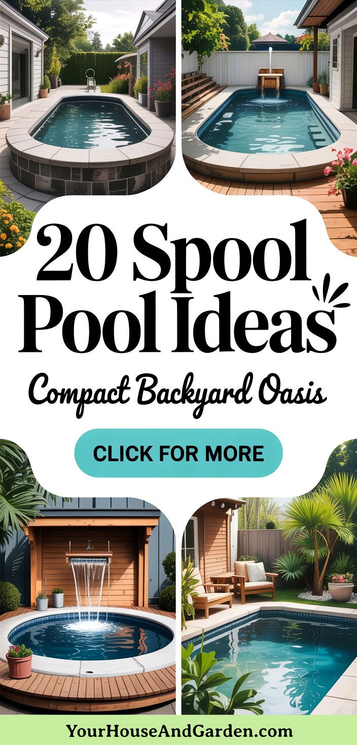 20 Spool Pool Ideas Compact Backyard Oasis Designs