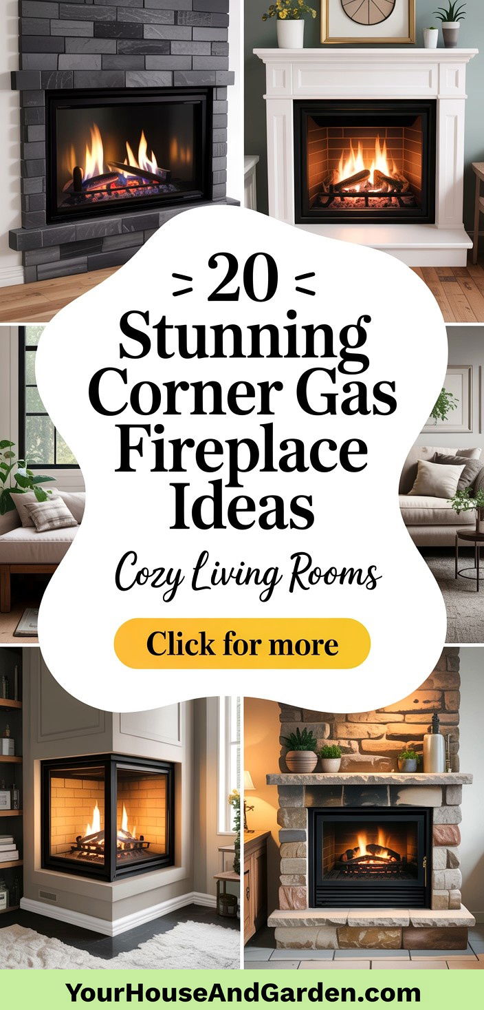 20 Stunning Corner Gas Fireplace Ideas for Cozy Living Rooms - 20 Stunning Corner Gas Fireplace Ideas for Cozy Living Rooms