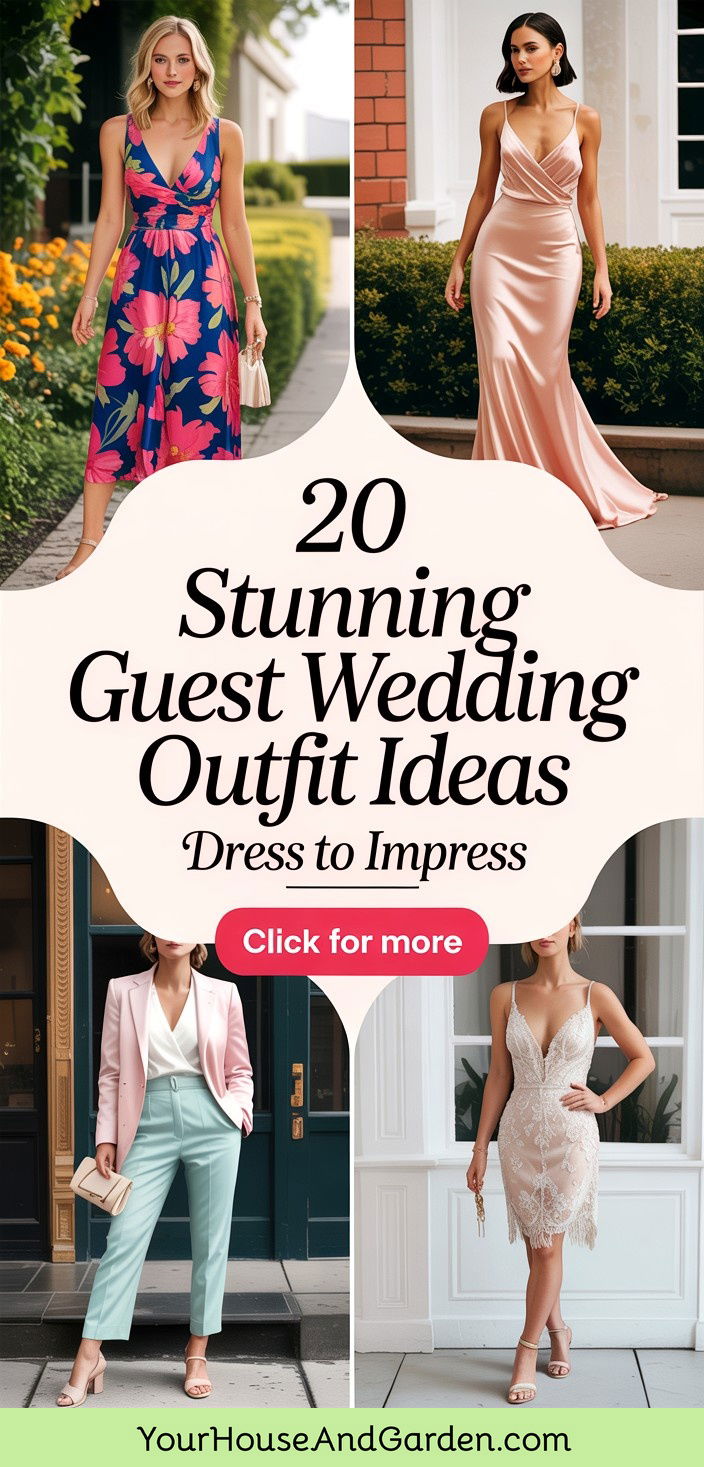 20 Stunning Guest Wedding Outfit Ideas for Every Style - 20 Stunning Guest Wedding Outfit Ideas for Every Style