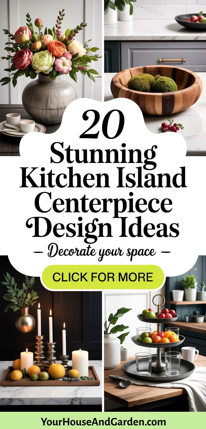 20 Stunning Kitchen Island Centerpiece Design Ideas - 20 Stunning Kitchen Island Centerpiece Design Ideas