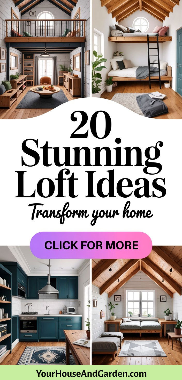 20 Stunning Loft Ideas to Transform Your Home Space - 20 Stunning Loft Ideas to Transform Your Home Space