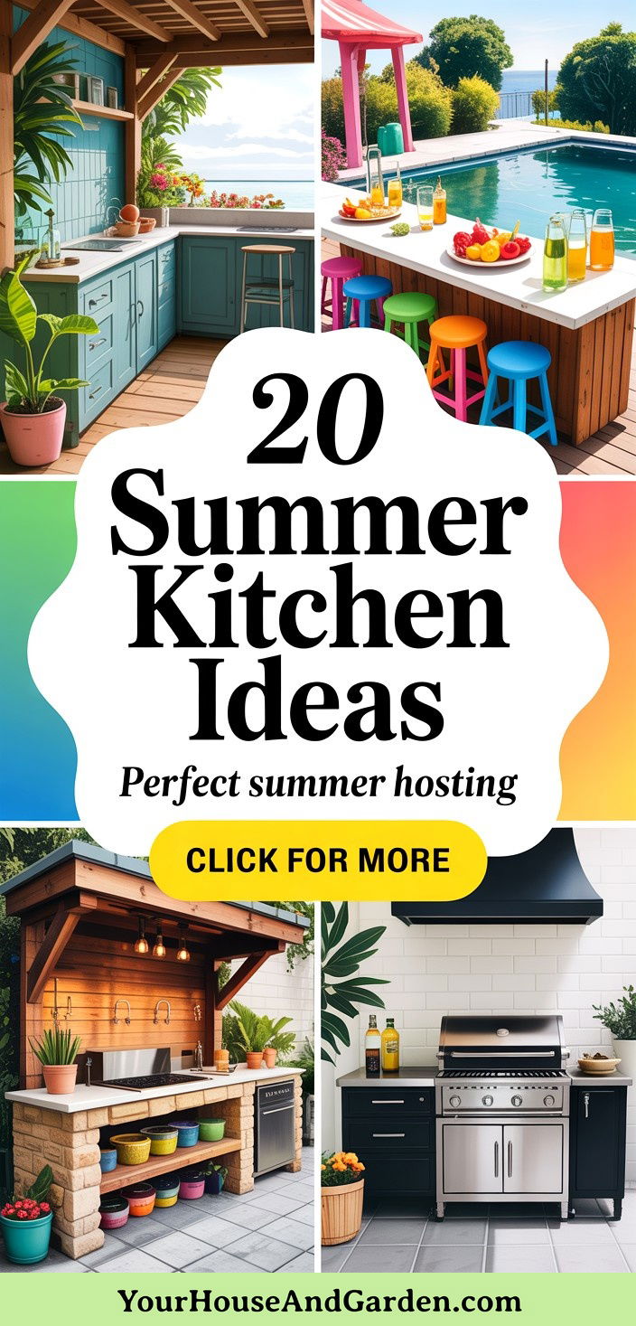 20 Summer Kitchen Ideas Outdoor Cooking and Entertaining Tips