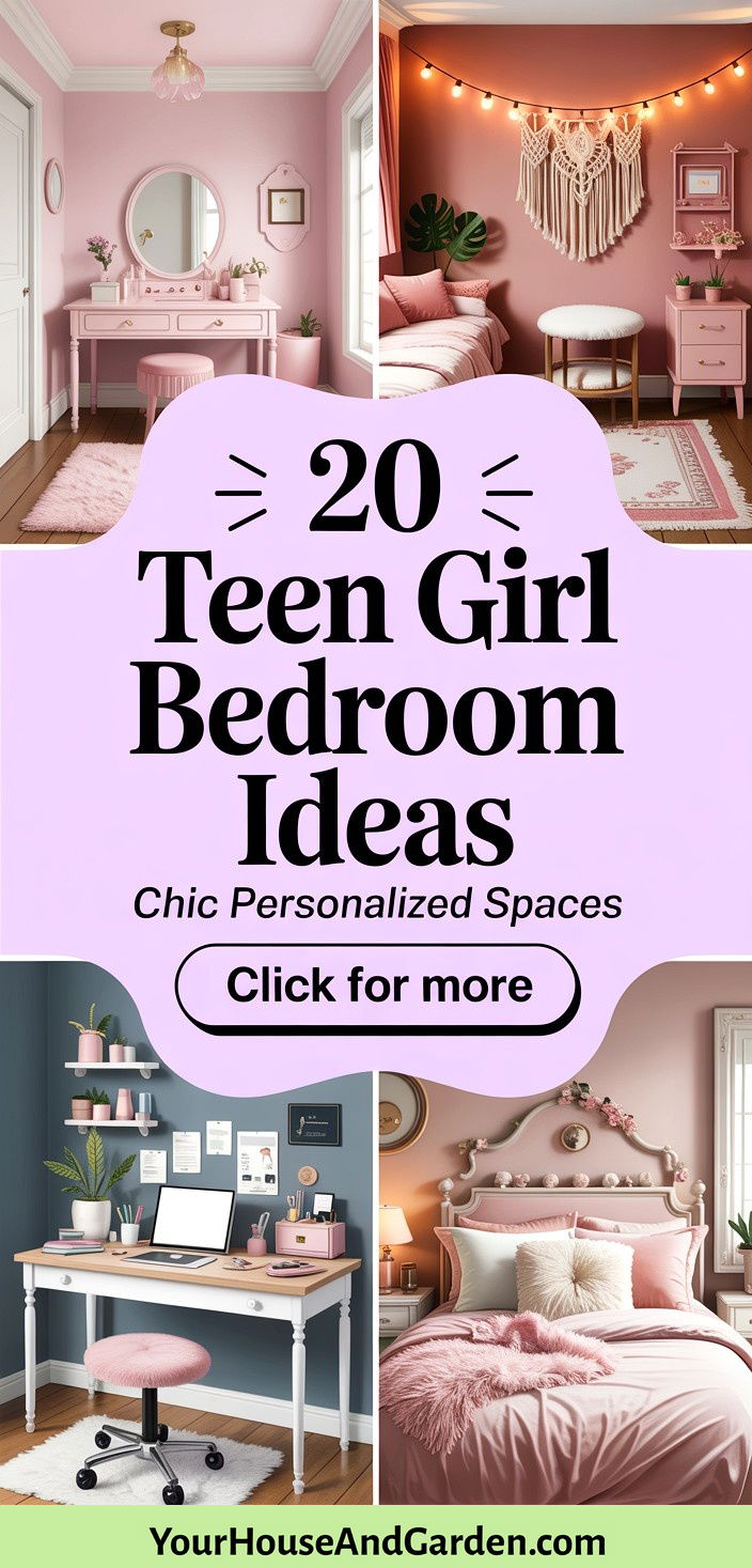 20 Teen Girl Bedroom Ideas Chic Personalized Spaces
