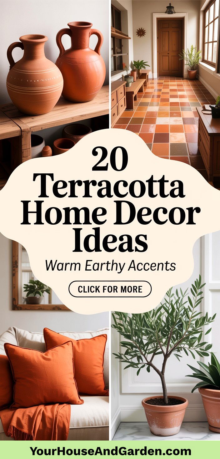 20 Terracotta Home Decor Ideas Warm Earthy Accents