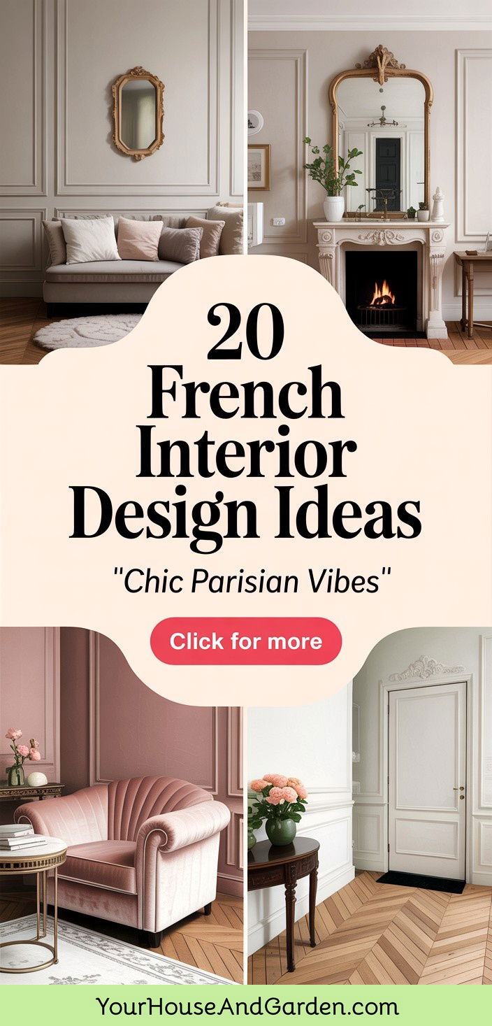 20 Timeless French Interior Design Ideas for Your Home - 20 Timeless French Interior Design Ideas for Your Home