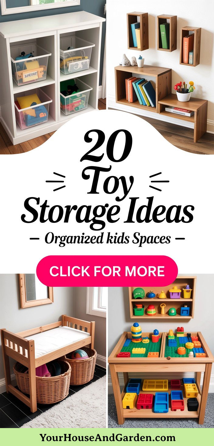 20 Toy Storage Ideas Creative Solutions for Organized Kids Spaces