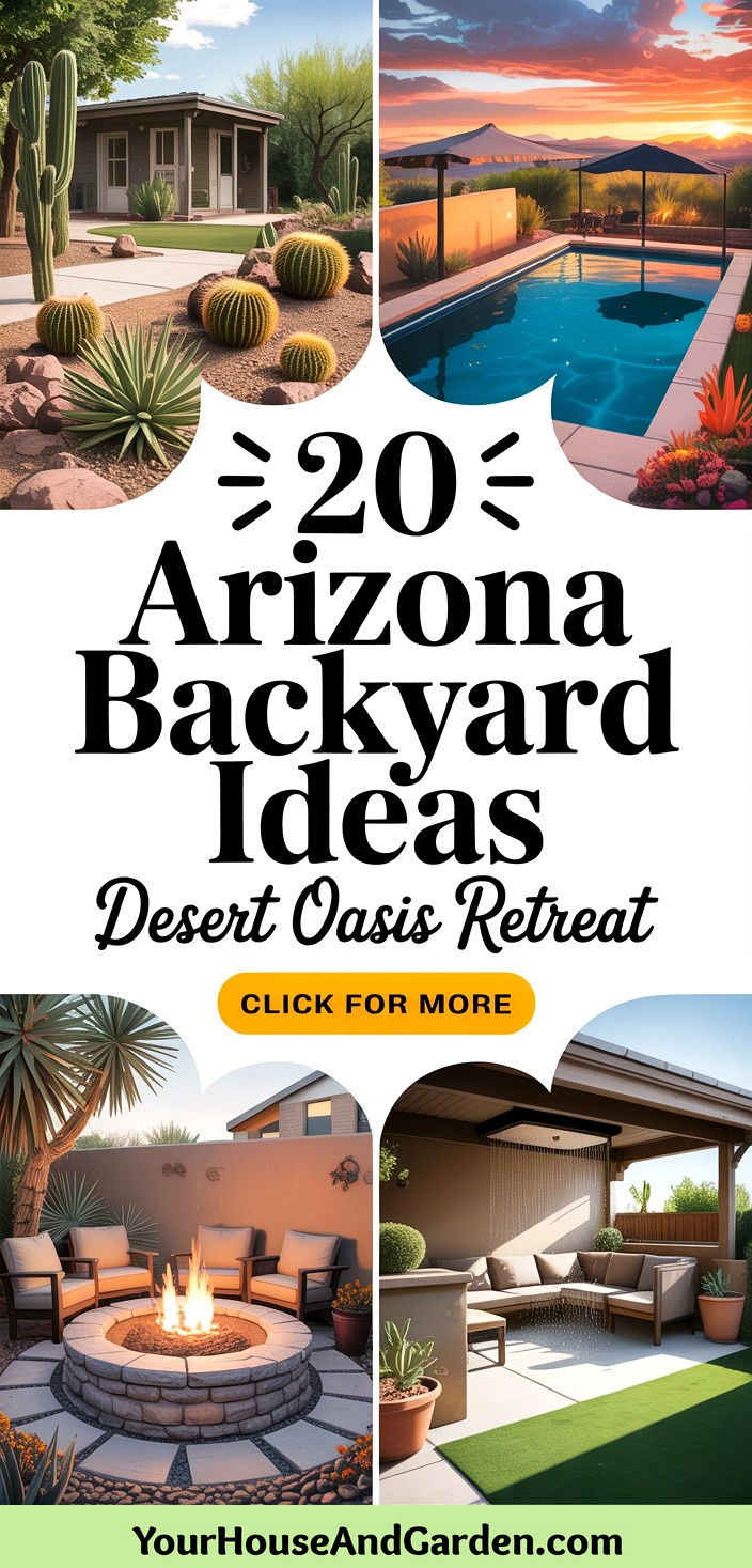 Transform Your Space 20 Arizona Backyard Ideas for Desert Oasis