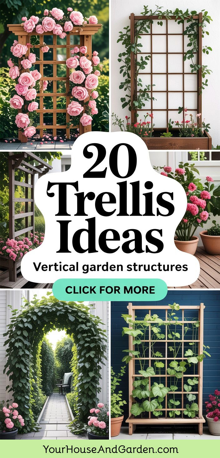 20 Trellis Ideas Vertical Gardening and Structure Designs