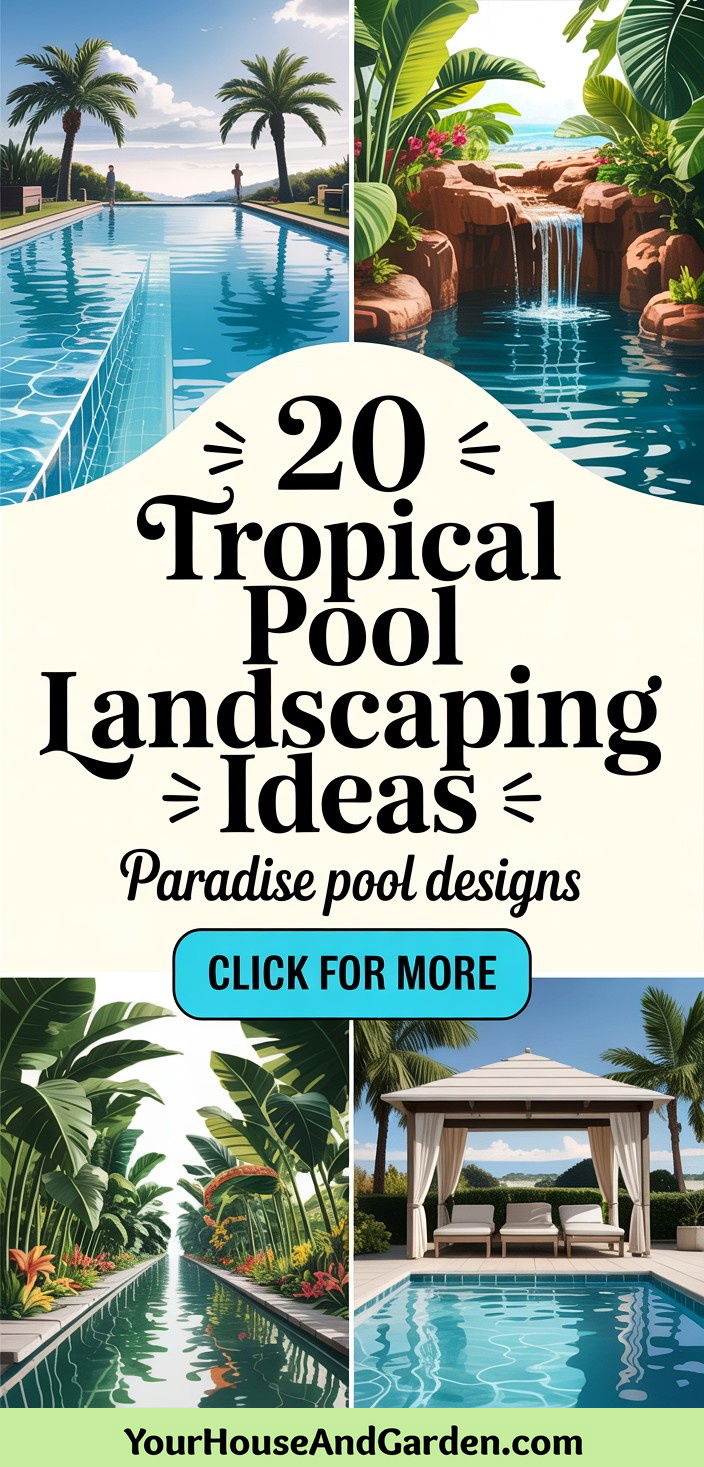20 Tropical Pool Landscaping Ideas Paradise Backyard Designs
