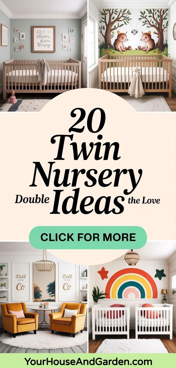 20 Twin Nursery Ideas Creating a Cozy Baby Room