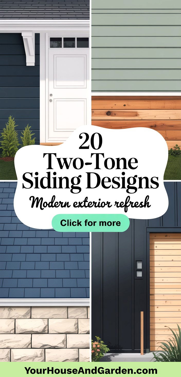 20 Two-Tone Siding Designs to Boost Curb Appeal - 20 Two-Tone Siding Designs to Boost Curb Appeal