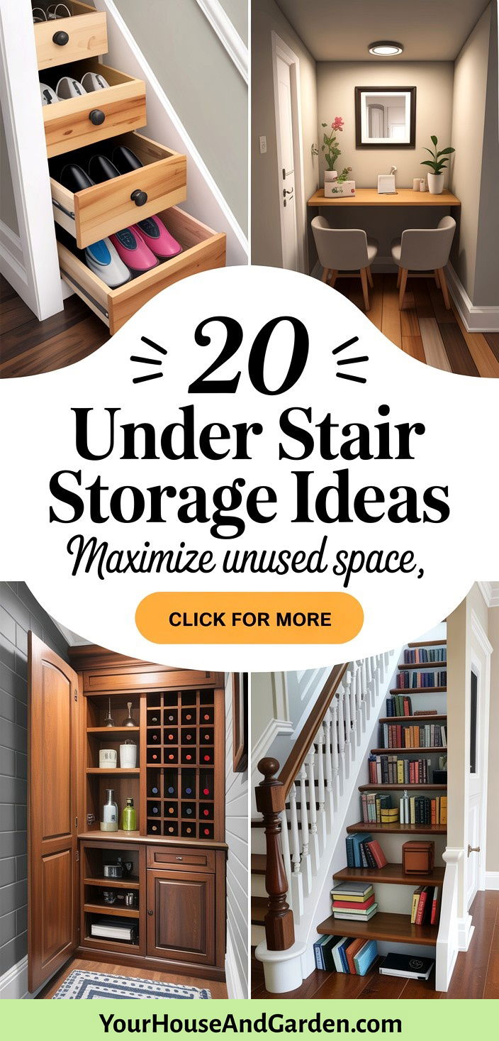 20 Under Stair Storage Ideas Maximize Unused Space