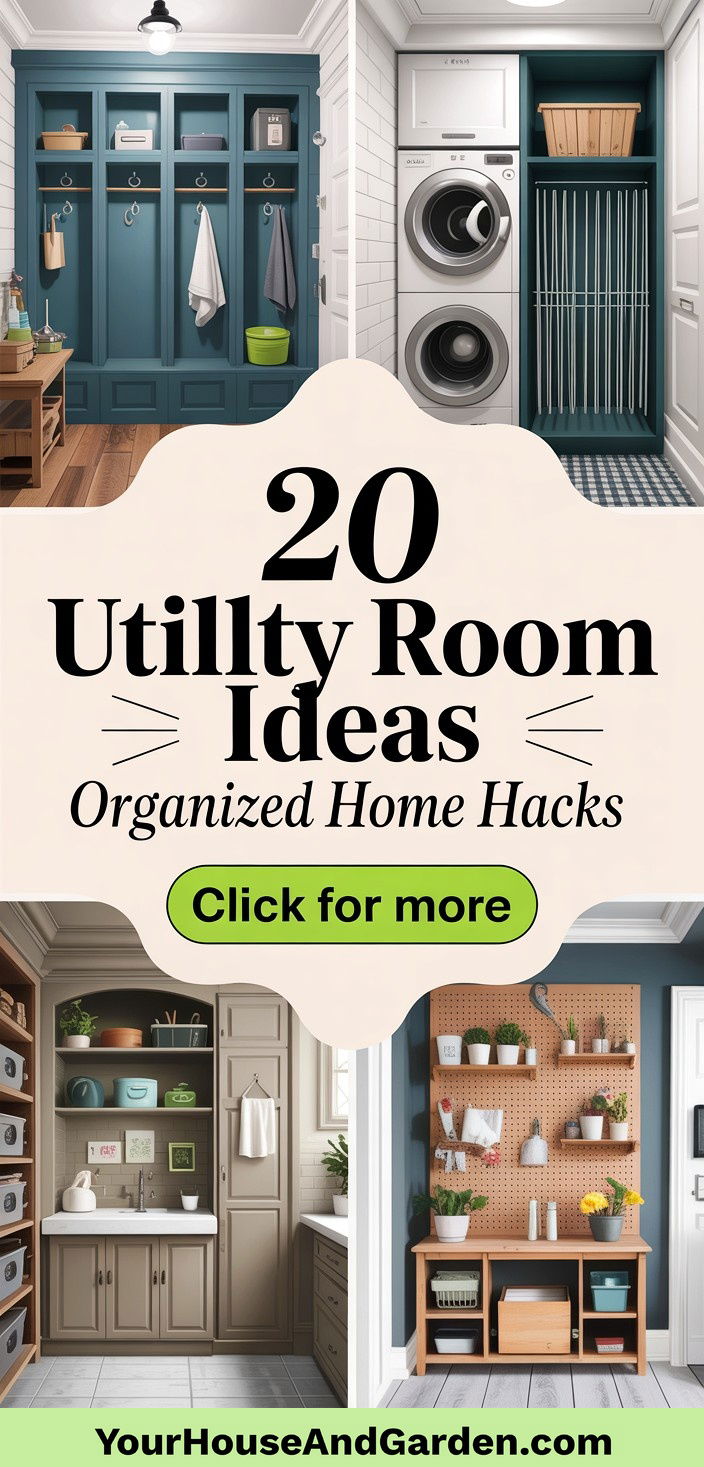 20 Utility Room Ideas for Efficient Home Organization - 20 Utility Room Ideas for Efficient Home Organization