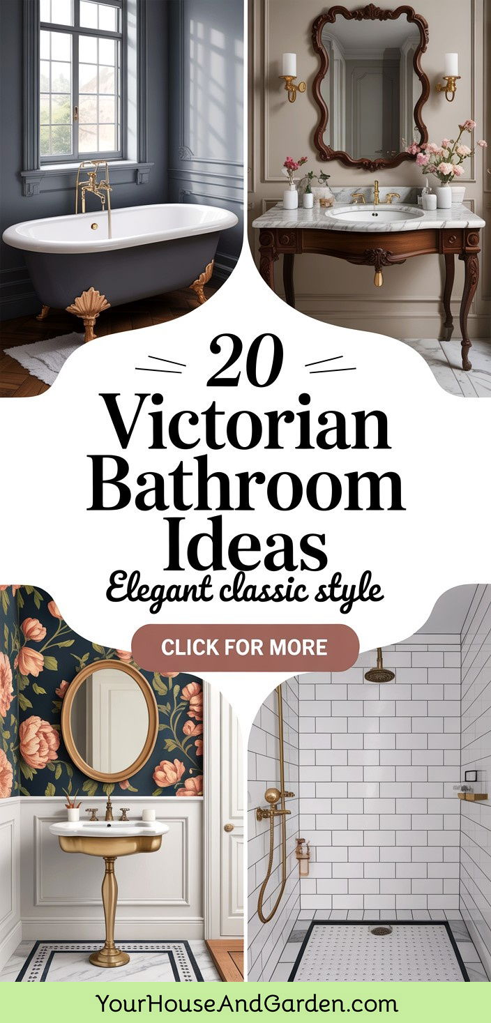 20 Victorian Bathroom Ideas Elegant Classic Style