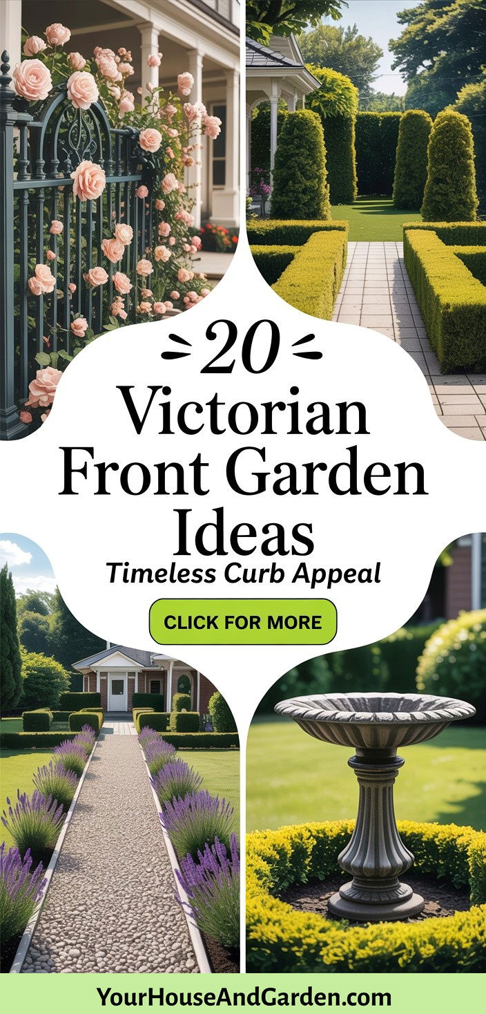 20 Victorian Front Garden Ideas Timeless Curb Appeal