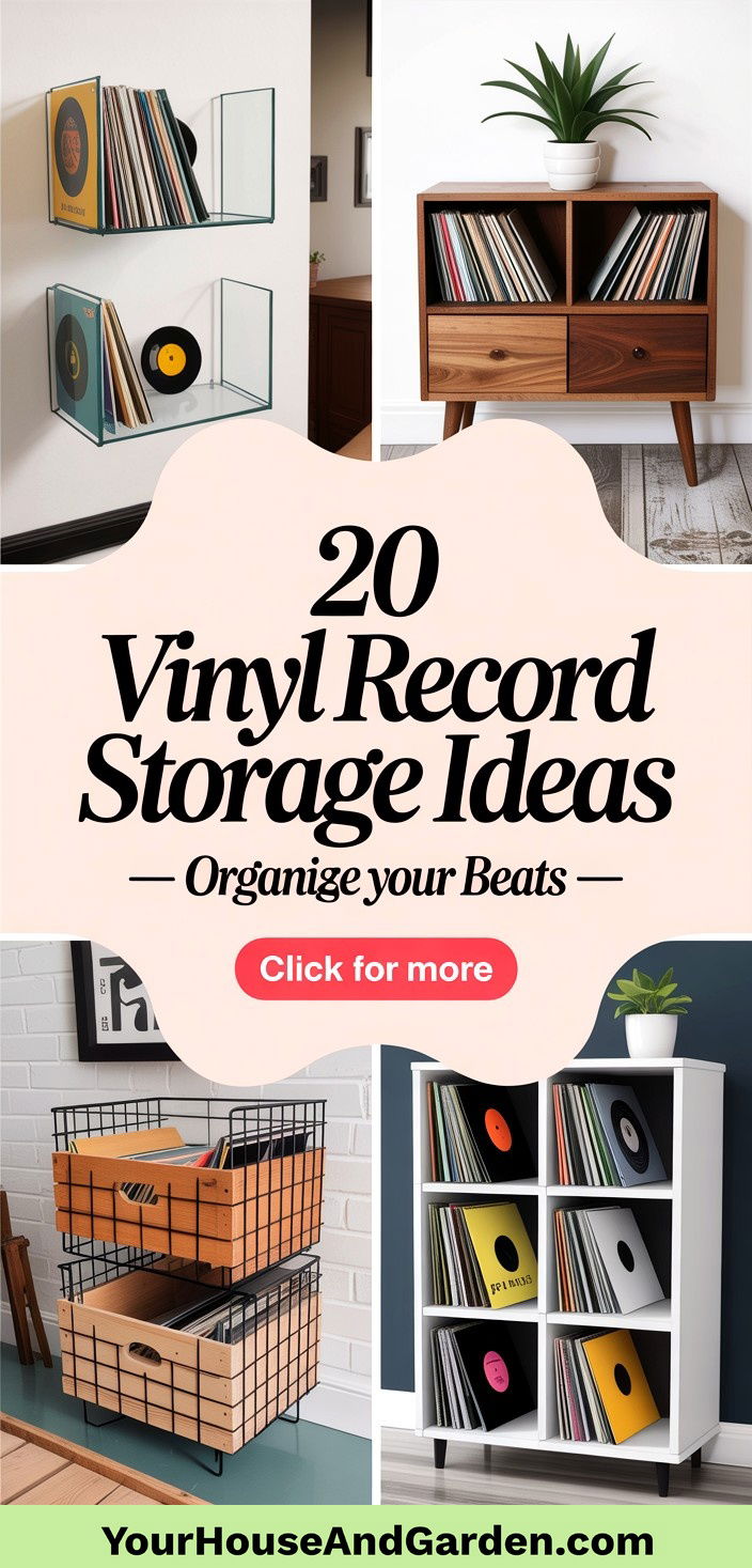 20 Vinyl Record Storage Ideas Organize Your Music Collection
