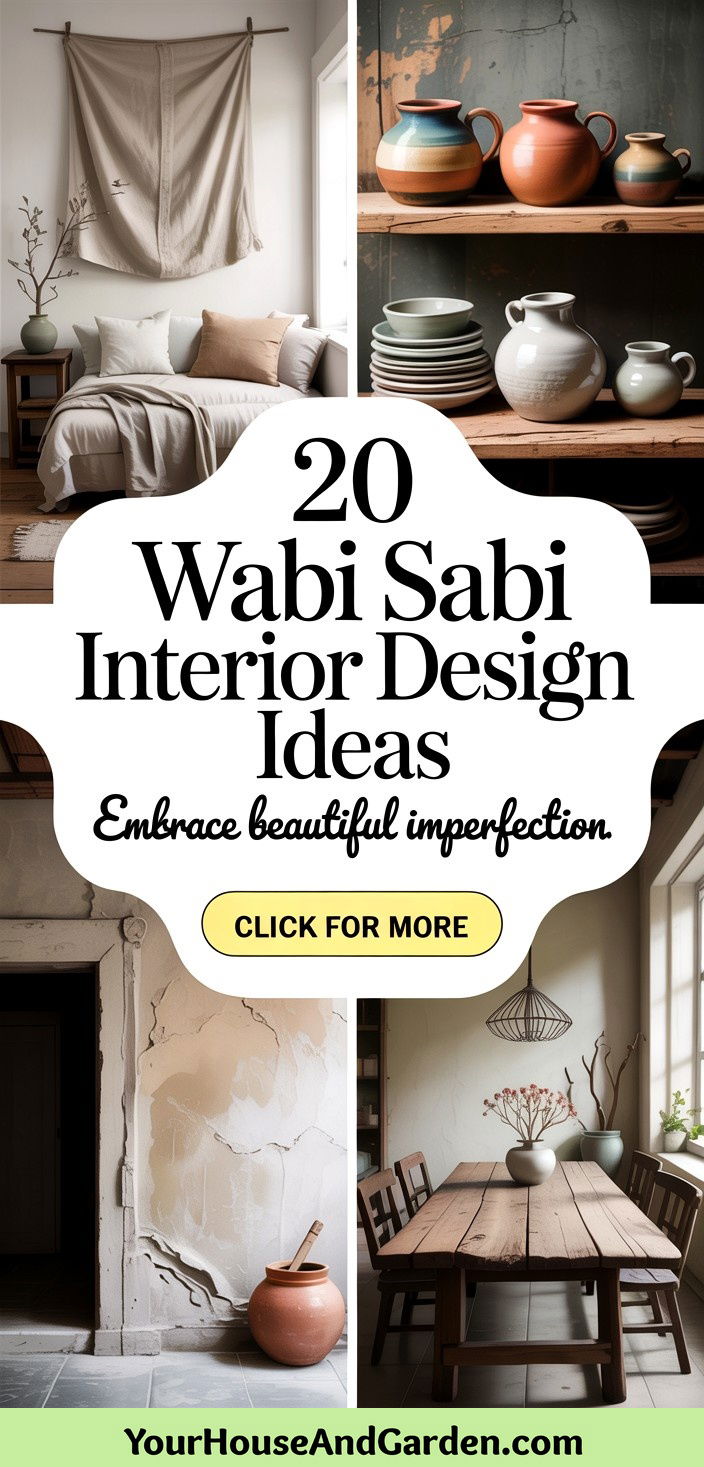 20 Wabi Sabi Interior Design Ideas Embrace Imperfection