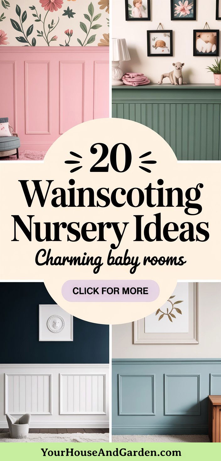 20 Wainscoting Nursery Ideas Charming Designs for Baby Rooms