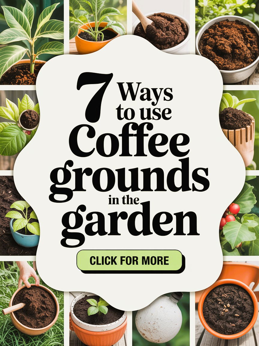 7 Ways to Use Coffee Grounds in the Garden
