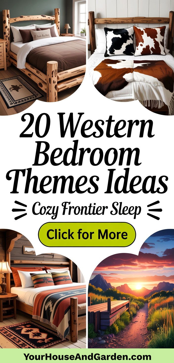 20 Western Bedroom Themes Rustic Cowboy Retreat Ideas