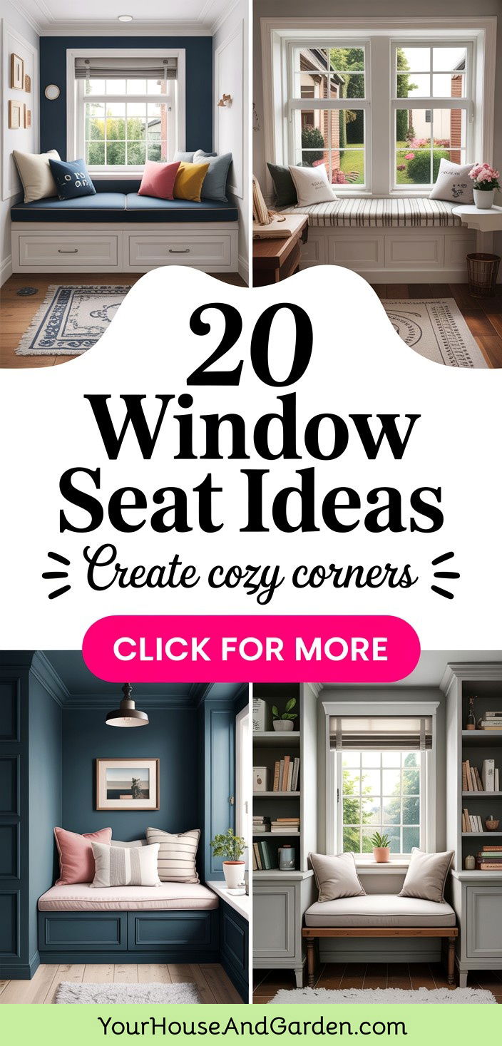 20 Window Seat Ideas Create Cozy Corners in Your Home