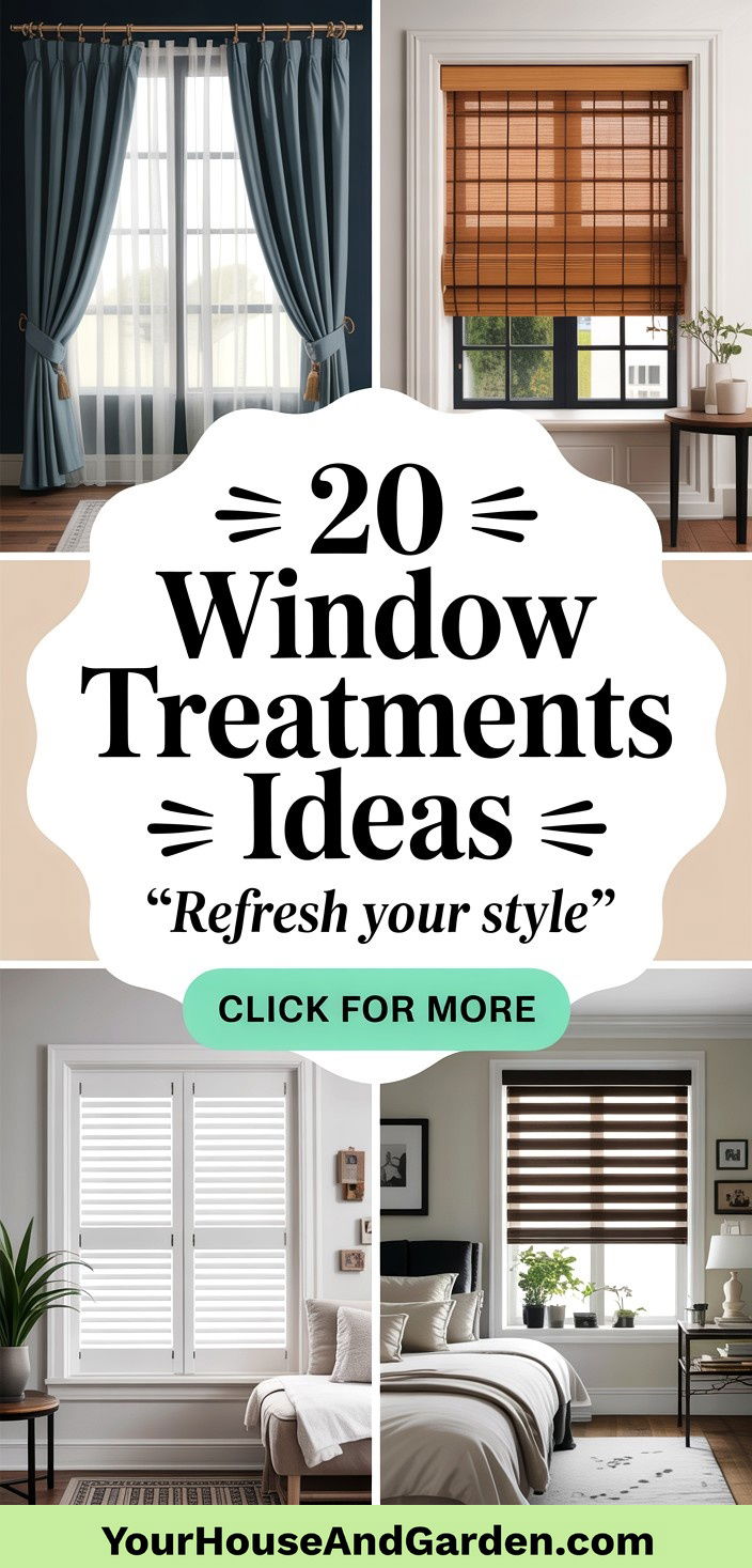 20 Window Treatments Ideas to Refresh Your Homes Style - 20 Window Treatments Ideas to Refresh Your Home's Style