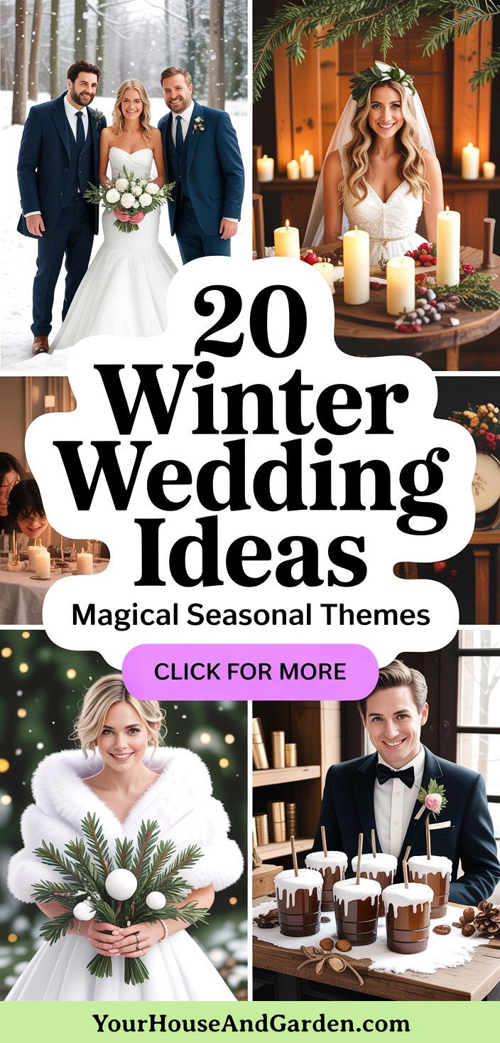 20 Winter Wedding Ideas Magical Themes and Seasonal Inspiration