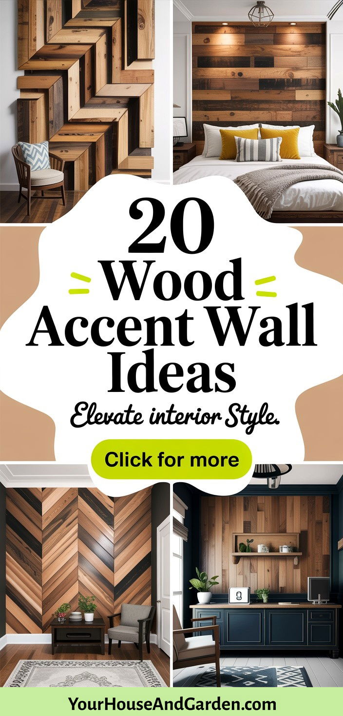 20 Wood Accent Wall Ideas Elevate Your Interior Design Style