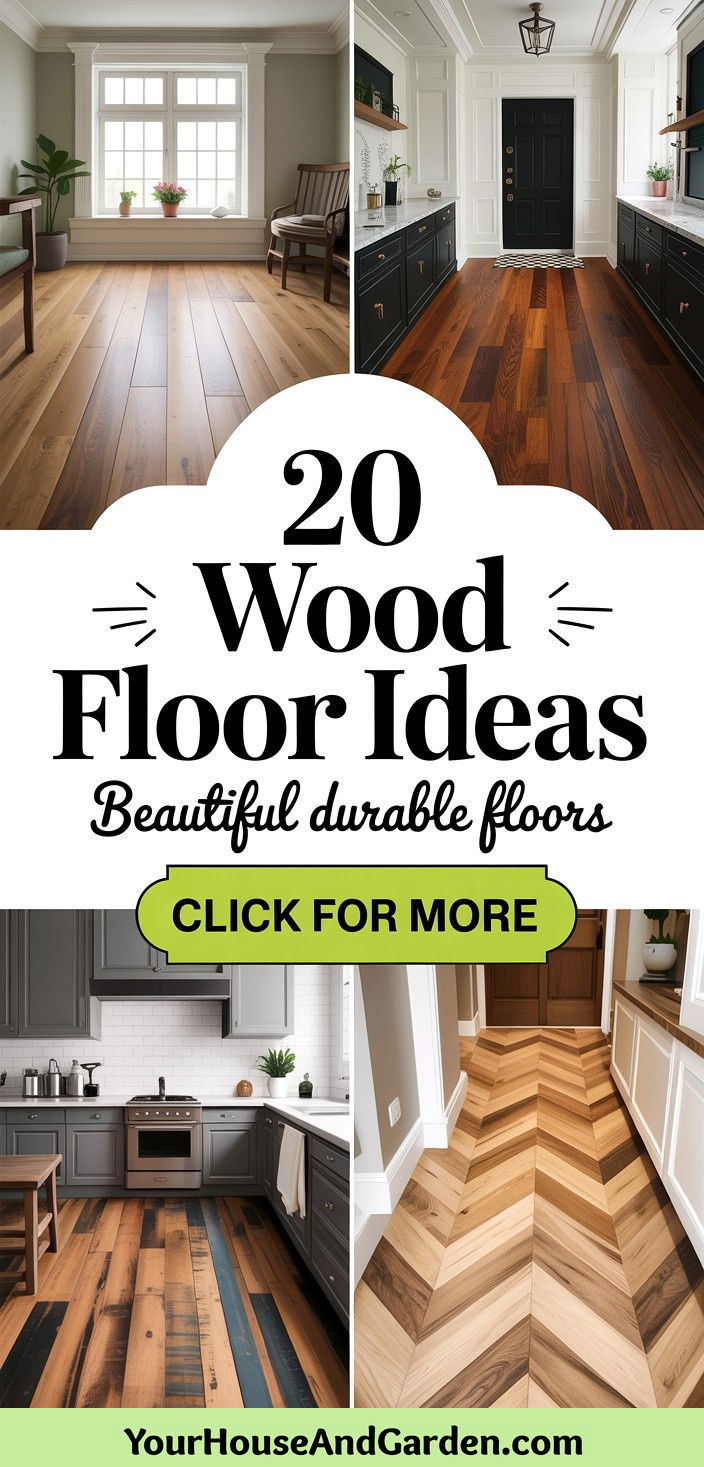 20 Wood Floor Ideas for Beautiful and Durable Home Flooring - 20 Wood Floor Ideas for Beautiful and Durable Home Flooring