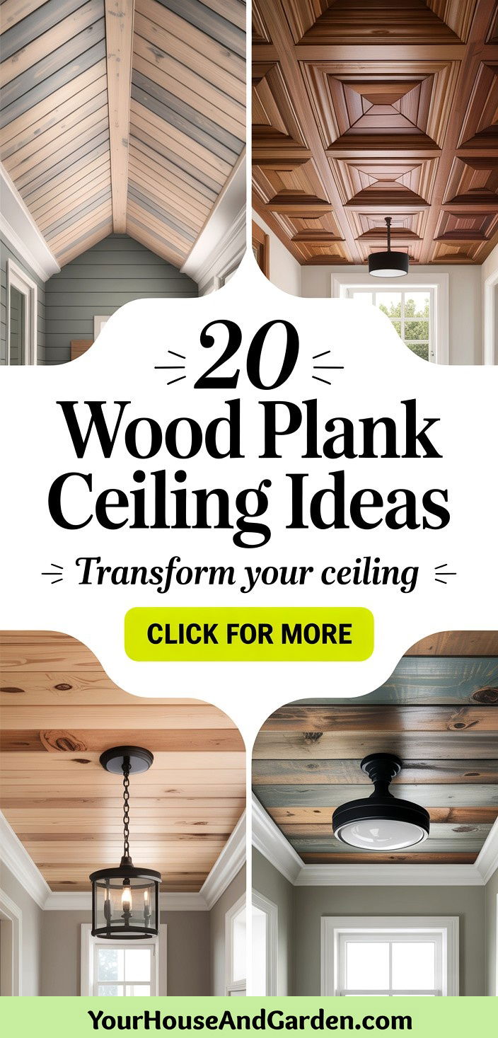 20 Wood Plank Ceiling Ideas to Transform Your Interior Space - 20 Wood Plank Ceiling Ideas to Transform Your Interior Space