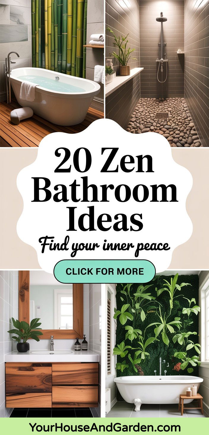 20 Zen Bathroom Ideas for a Spa-Like Relaxation Retreat - 20 Zen Bathroom Ideas for a Spa-Like Relaxation Retreat